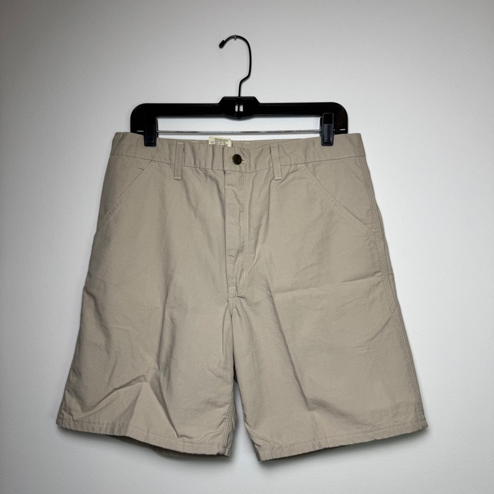 Vintage Y2K Carhartt B125 Canvas Carpenter Shorts Size 34 Gorpcore